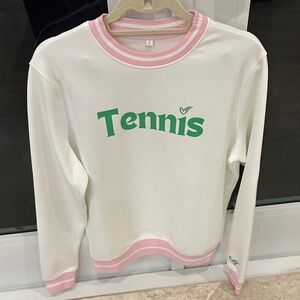 Tennis Sweatshirt, size Small